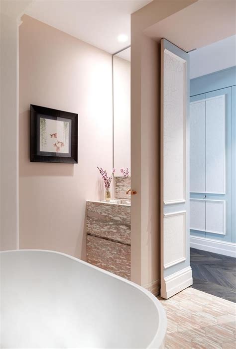 An Inner City Apartment With A Pretty Pastel Colour Palette Elegant