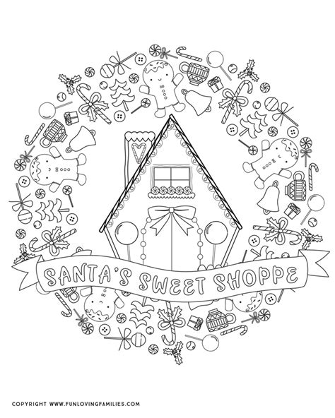 Explore 623989 free printable coloring pages for your kids and adults. Gingerbread House Coloring Pages - Fun Loving Families