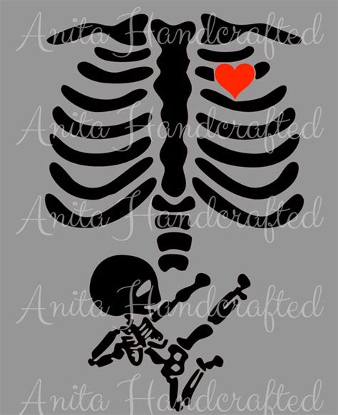 New Mommy Svg Skeleton Mom Digital Download Baby Mom Etsy