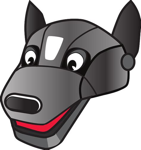 Dog Hound Robot Free Vector Graphic On Pixabay