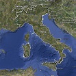 italien karta google maps Italy map political italian peninsula europe ...