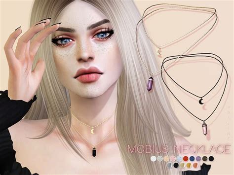 Choker Necklace With 50 Swatches Works With Morphs Found In Tsr