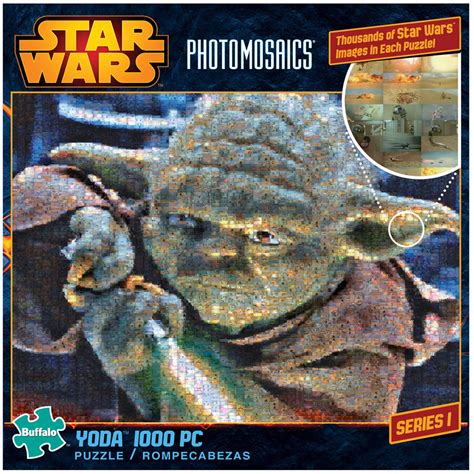 Star Wars Photomosaics Yoda Puzzle 1000 Pieces