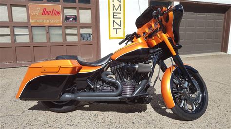 2007 Harley Davidson® Flhx Street Glide® Custom Hd Orange And Black St