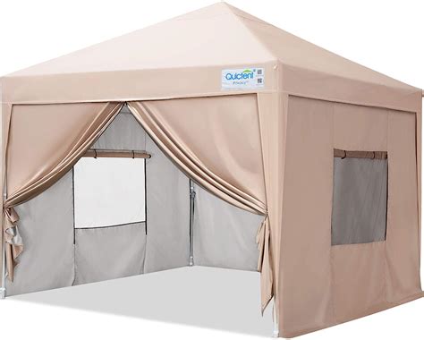 Koop Quictent Privacy 8x8 Ez Pop Up Canopy Tent Ingesloten Instant Canopy Shelter Draagbaar Met