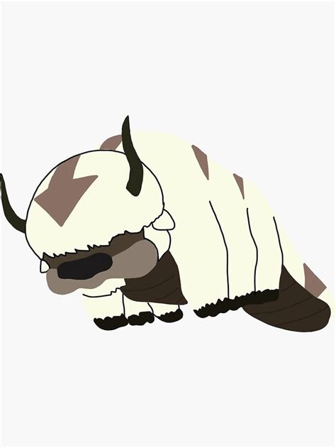 Appa Avatar The Last Airbender Sticker