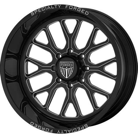 Specialty Forged Sf043 22x16 103 Black Milled Sf043 2216 8x170 Bm