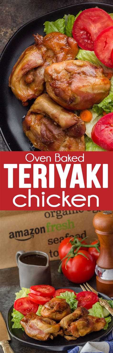 Oven Baked Teriyaki Chicken Easy Peasy Meals