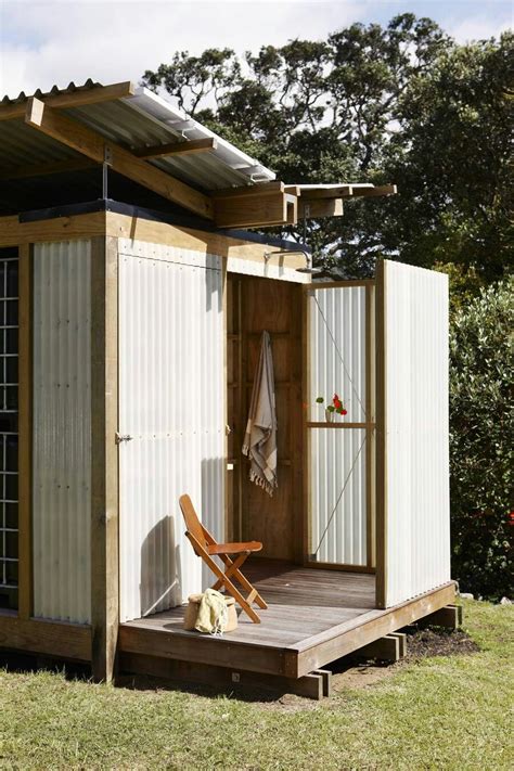 Outdoor Bathroom Maximising Space Utility Sheds Shed Architect