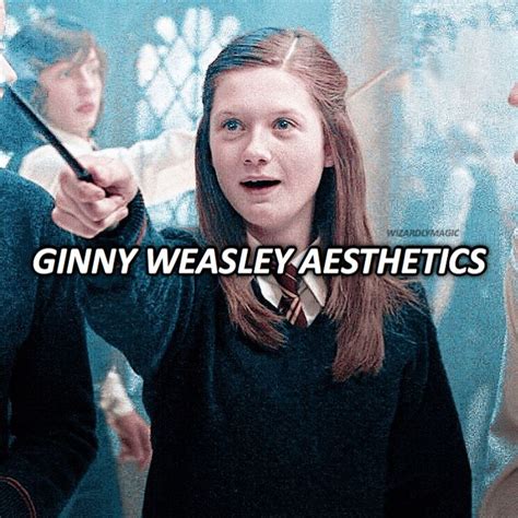 Ginny Weasley Aesthetics ——— I Used The Same Photo Twice So Please