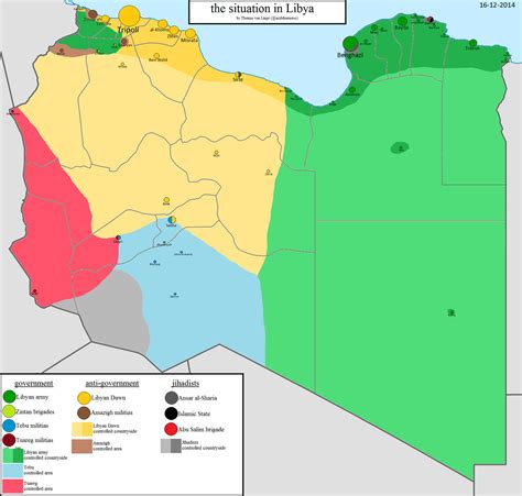 Libyas Horrible Chaotic Year In One Map Vox