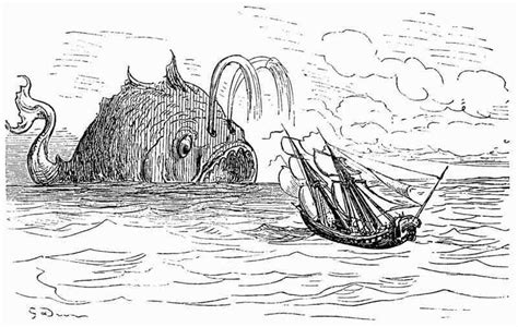 Illustration For The Adventures Of Baron Munchausen Gustave Doré