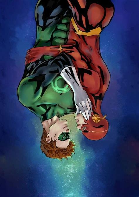 Hal Jordan And Barry Allen Halbarry On Lofter Bl Comics Dc Comics