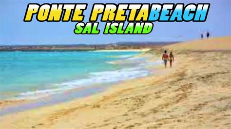 PONTA PRETA Beach Walking Tour Sal Island Cape Verde 4K YouTube