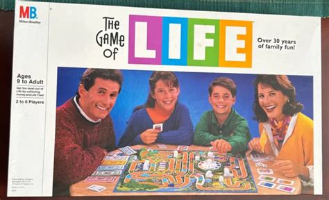 Vintage The Game Of Life Board Game 1991 Milton Bradley Complete 1400