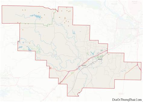Map Of Saline County Arkansas Địa Ốc Thông Thái