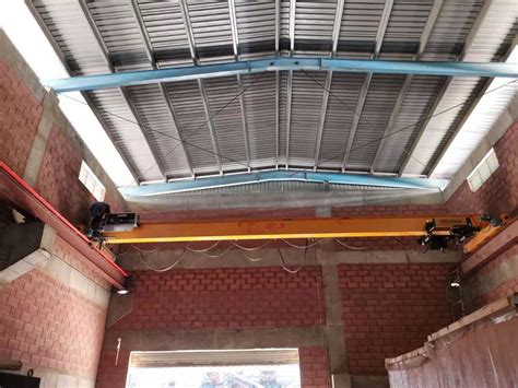 Top Running Overhead Single Girder Bridge Crane Sinokocrane