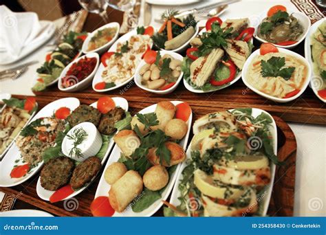 Turkish Appetizer Foods Stock Photo Image Of Food Fork