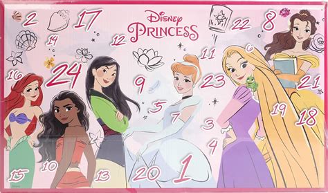 Markwins Princess 24 Days Of Adventure Advent Calendar Calendrier De L