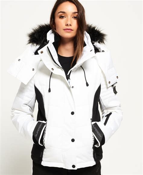 Superdry Snow Puffer Jacket Womens Jackets And Coats