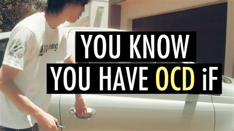 Learn vocabulary, terms and more with flashcards, games and other study tools. You Know You Have OCD if - YouTube