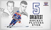 Top 5 Greatest Hockey Players of All Time: Jagr, Howe, Lemieux, Orr ...