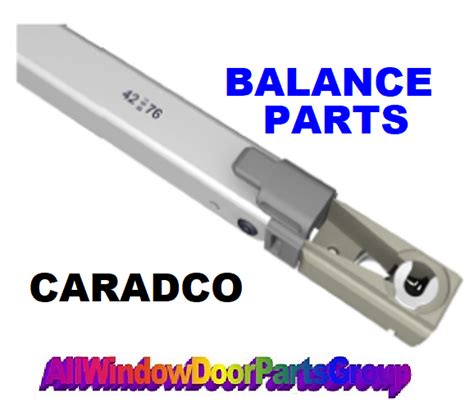 Caradco Old Style Dh Sh Window Balances 26 To 34 Channel