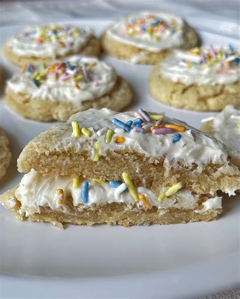 healthier soft frosted sugar cookies ~ gluten free
