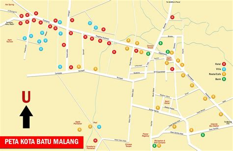 Peta Malang Jawa Timur Lengkap 33 Kecamatan Pinhome