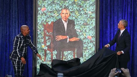 Obama Portraits By Kehinde Wiley Amy Sherald Unveiled Rolling Stone