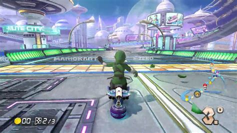 Mute City Gameplay Mario Kart 8 Dlc1 Youtube