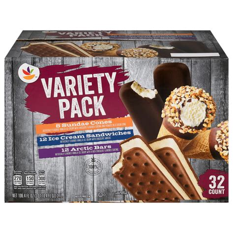 Save On Giant Ice Cream Cones Sandwiches And Arctic Bars Variety Pack