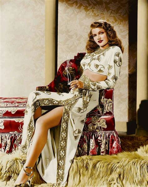 Golden Goddess At Her Best Rita Hayworth Hollywood Glamour Fashion