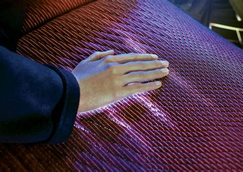 Breakthroughs in advanced textiles: Interactive auto textile and more ...