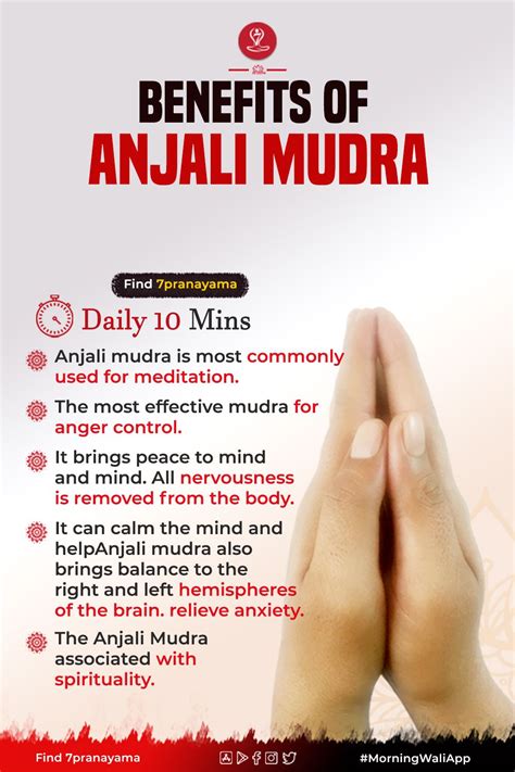 Anjali Mudra Namaste Mudra Simple Greeting Or Divine Salute Yoga