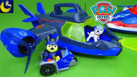 New Paw Patrol Mission Paw Air Patroller Toys Air Rescue Chase Marshall
