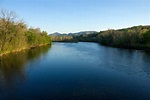 Looking upstream at the James River image - Free stock photo - Public ...