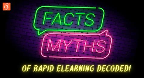 Rapid ELearning Debunking Myths Around It