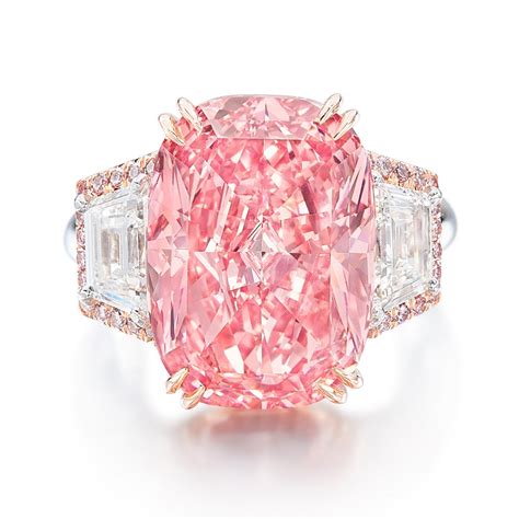 The Auction 1115ct Cushion Colored Pink Diamond Williamson Pink Star