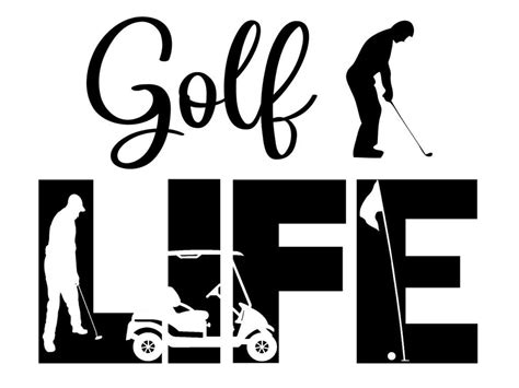 Free Golf Life Svg File The Crafty Crafter Club