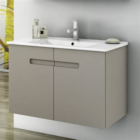 Bathroom fixtures › bathroom vanities › 32 inch bathroom vanities. 32 Inch Vanity Cabinet With Fitted Sink - Contemporary ...