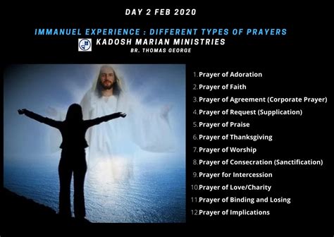 Different Types Of Prayers Kadosh Marian Ministries And Institute Of