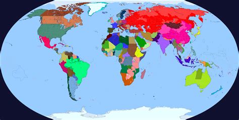 World Map November 28 1960 Colored By Sharklord1 On Deviantart