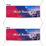 Double Sided Mesh Banners Pictures