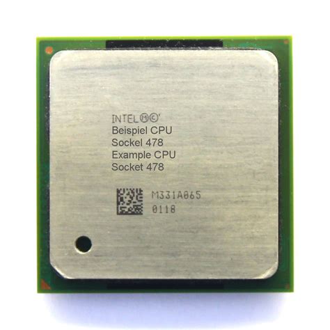 Intel Pentium 4 745 Sl6wu 30ghz512kb800mhz Socketsockel 478 Ht Cpu