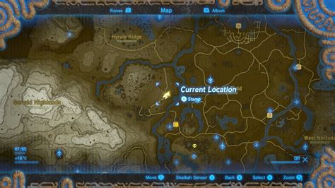 Breath Of The Wild Memories Map Maps Location Catalog Online