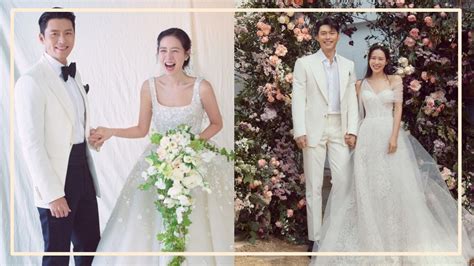 LOOK Hyun Bin And Son Ye Jin S Official Wedding Photos Are Here