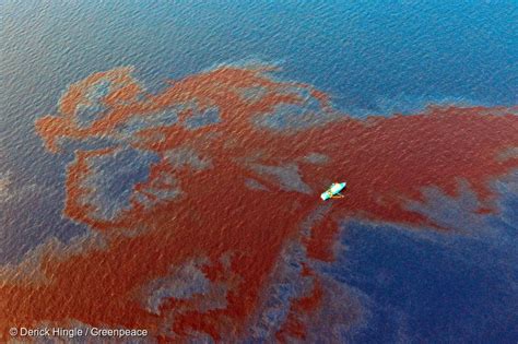 This Is What A 90000 Gallon Oil Spill Looks Like Greenpeace Usa