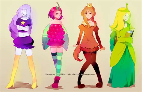 Adventure Time Princesses By Chuwenjie On Deviantart