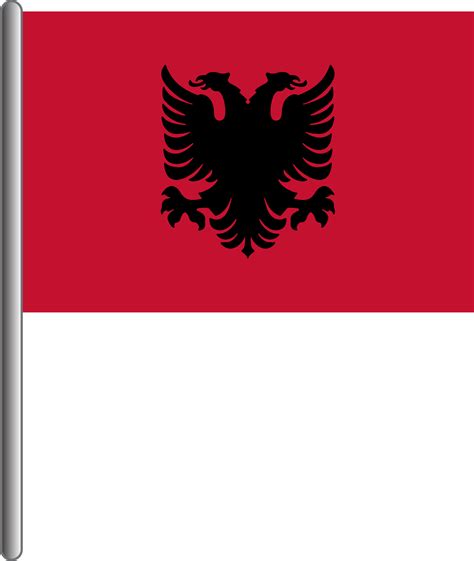 Albania Flag Png 22111813 Png